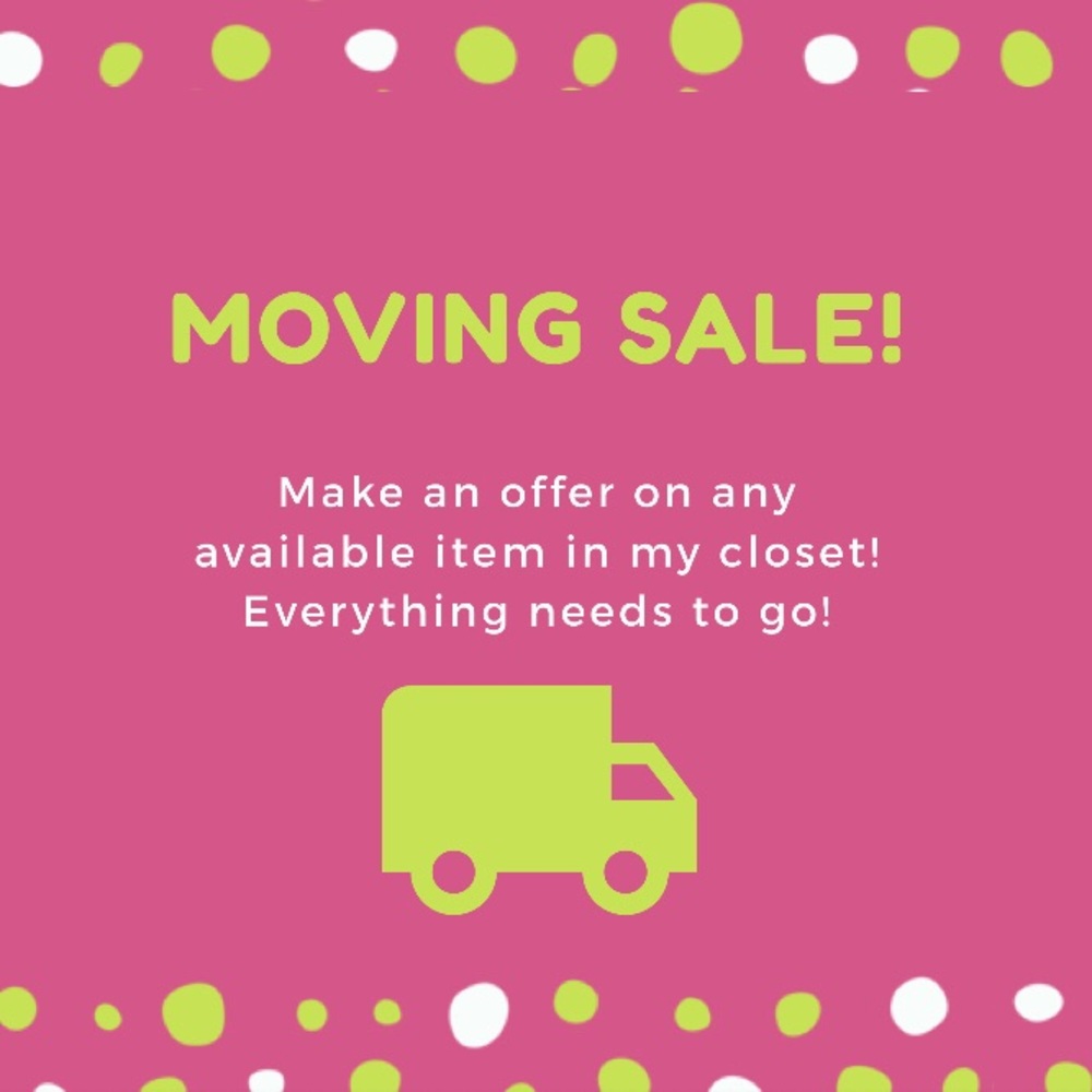 Trying to clear out my closet! Make an offer!